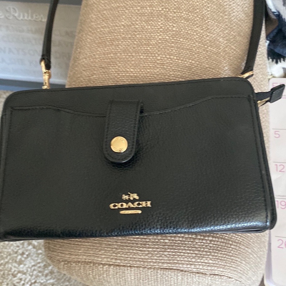 Coach Crossbody with a card wallet